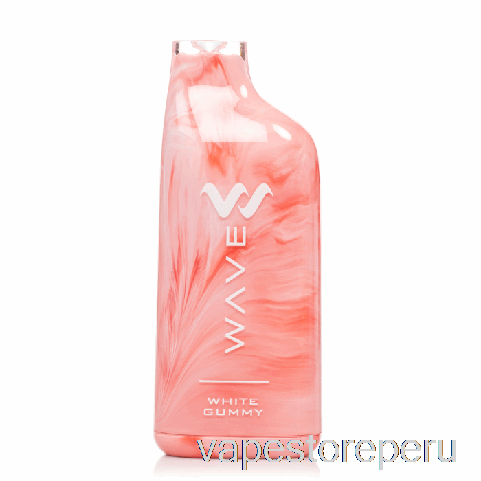 Vape Recargable Wavetec Wave 8000 Gomita Blanca Desechable